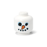 LEGO Snowman Storage Head small toy storage box (British brand)