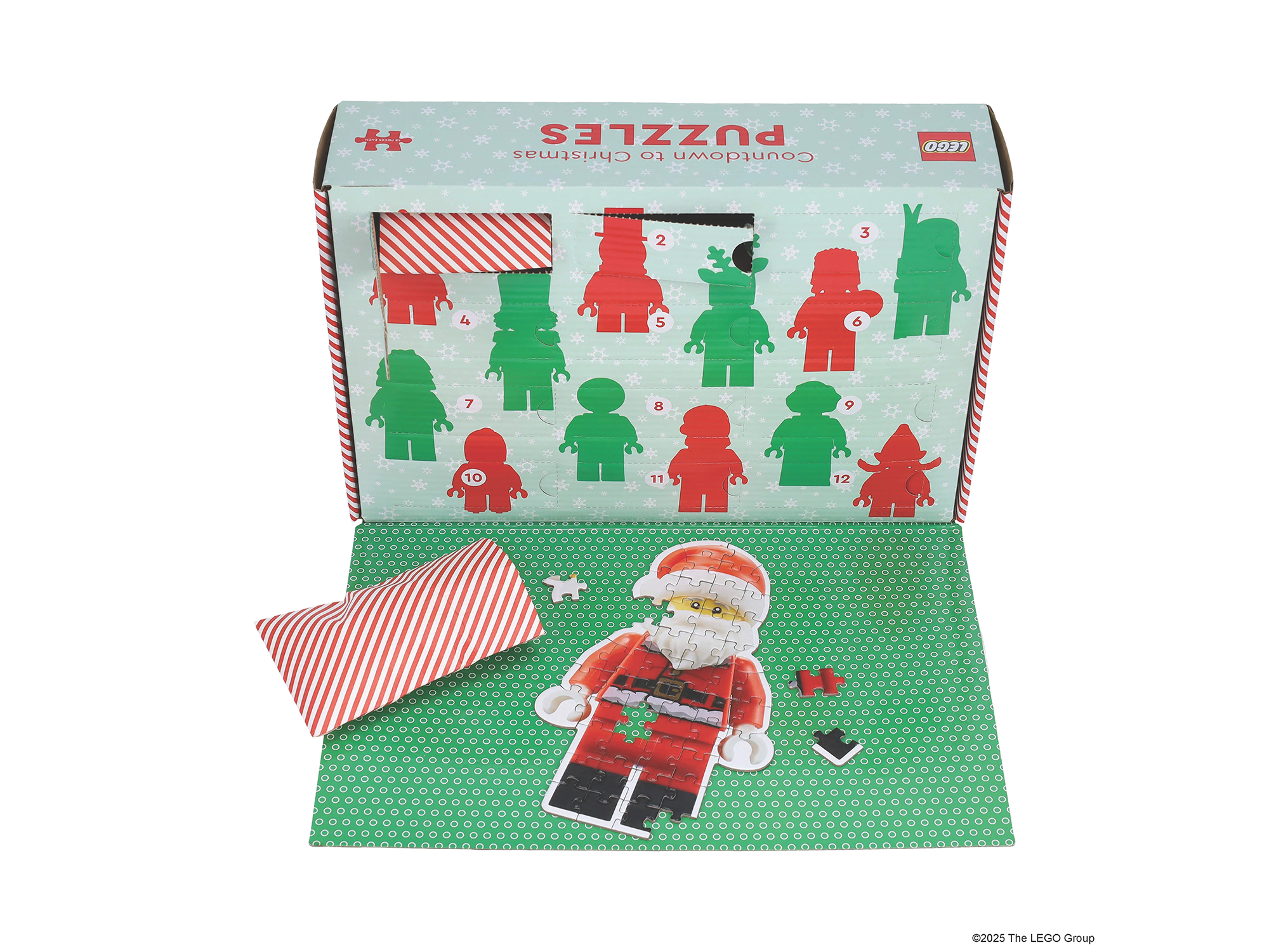 LEGO Countdown to Christmas advent puzzles 12 days - British product