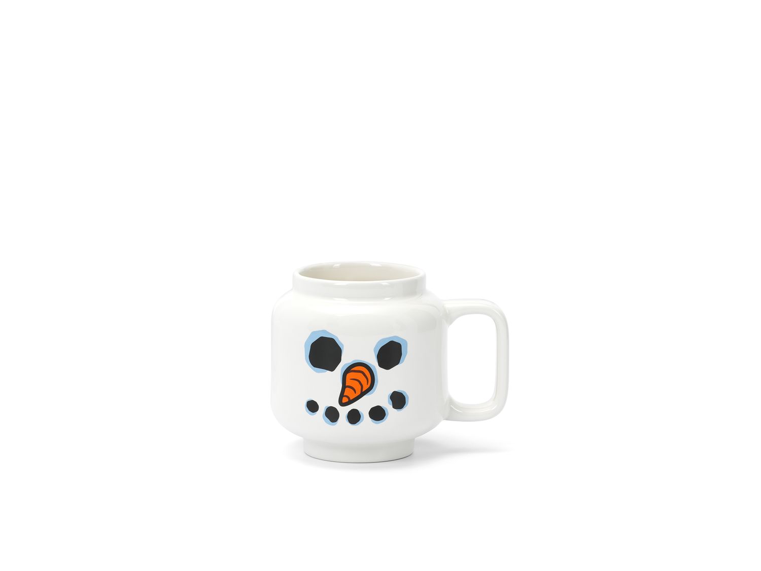 LEGO Snowman Mug small ceramic 8.5 oz (British brand)