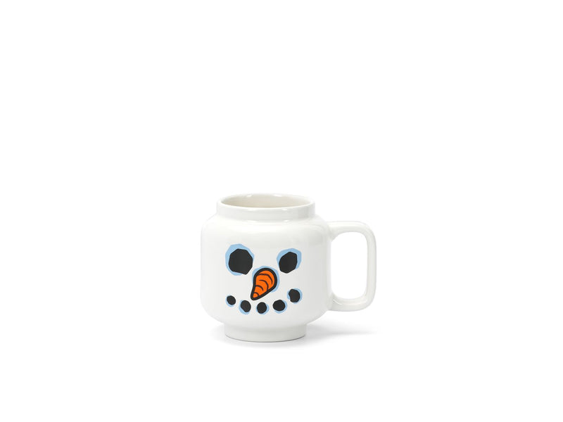 LEGO Snowman Mug small ceramic 8.5 oz (British brand)