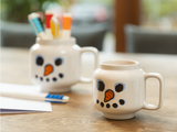 LEGO Snowman Mug small ceramic 8.5 oz (British brand)