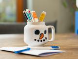 LEGO Snowman Mug small ceramic 8.5 oz (British brand)