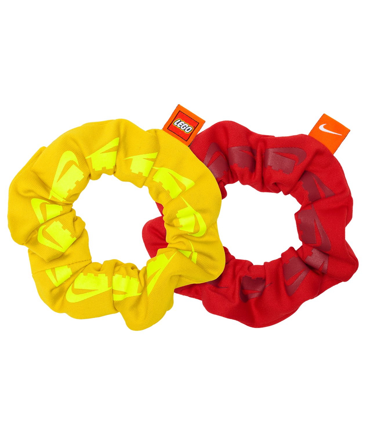 Nike LEGO hair ties 2-pack, imported from the UK