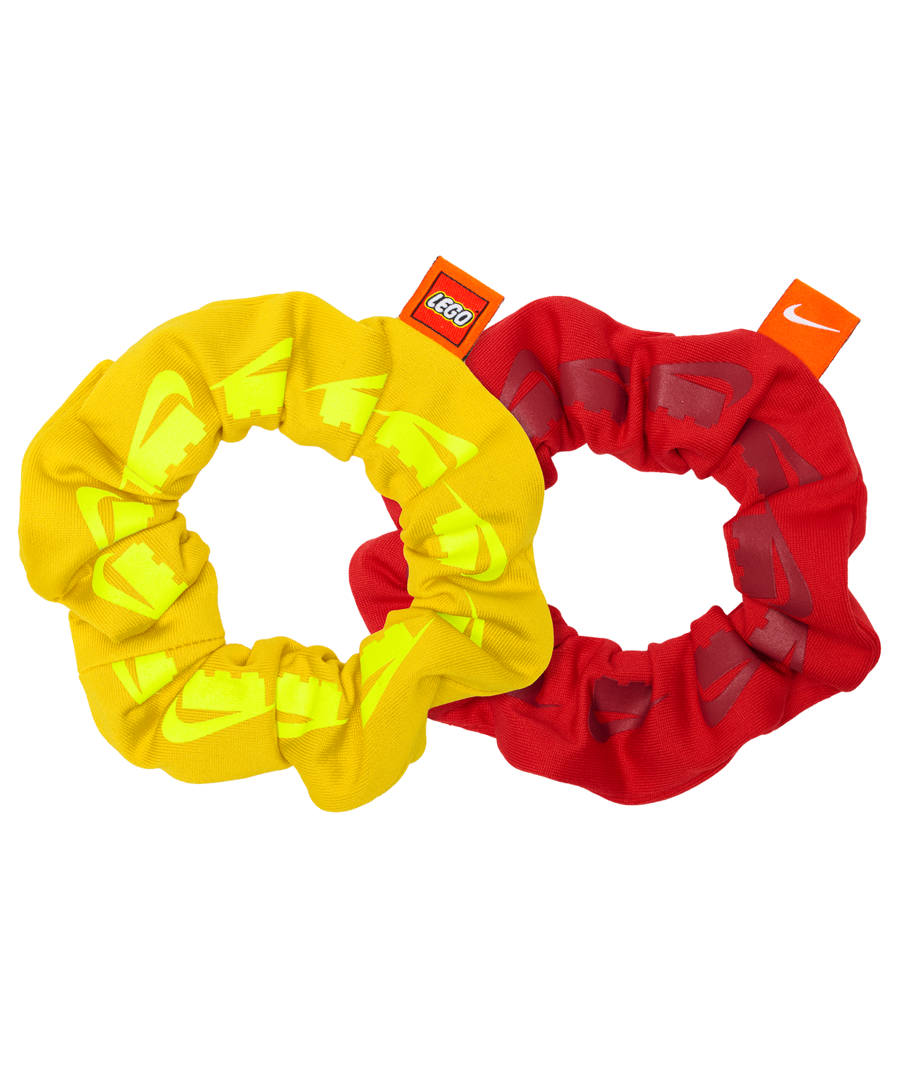 Nike LEGO hair ties 2-pack, imported from the UK
