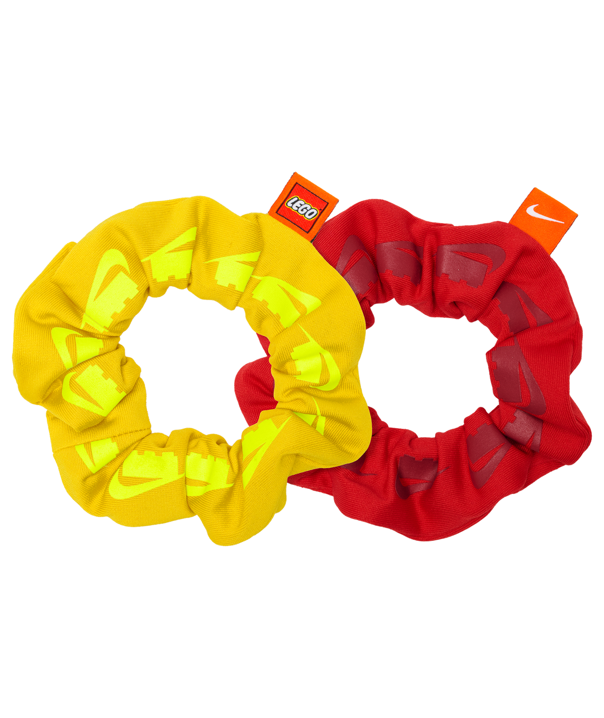 Nike LEGO hair ties 2-pack, imported from the UK