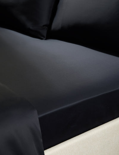 ملاءة سرير سفلية عميقة من ساتان القطن 500 خيط 30 سم من M&S X Kelly Hoppen من M&S - اشترِ عبر الإنترنت من McGrocer