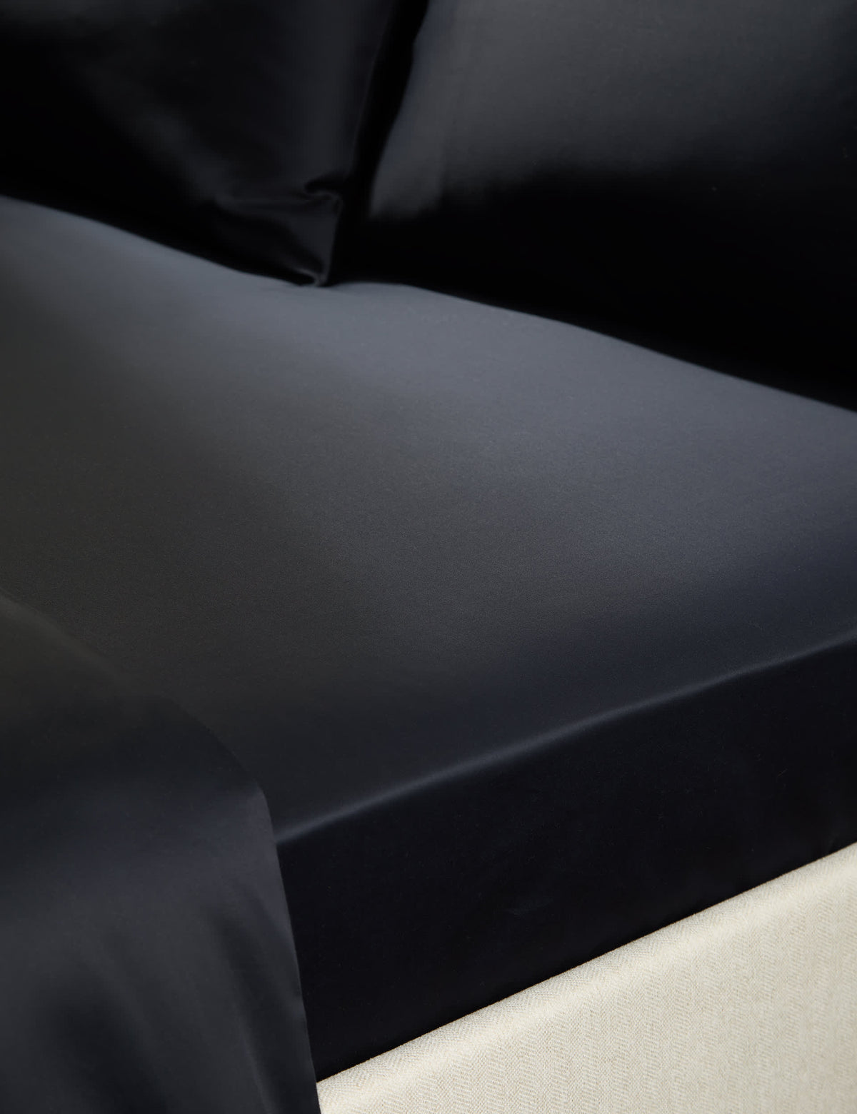 M&S X Kelly Hoppen 500TC cotton sateen deep fitted sheet for 30cm mattresses - British product