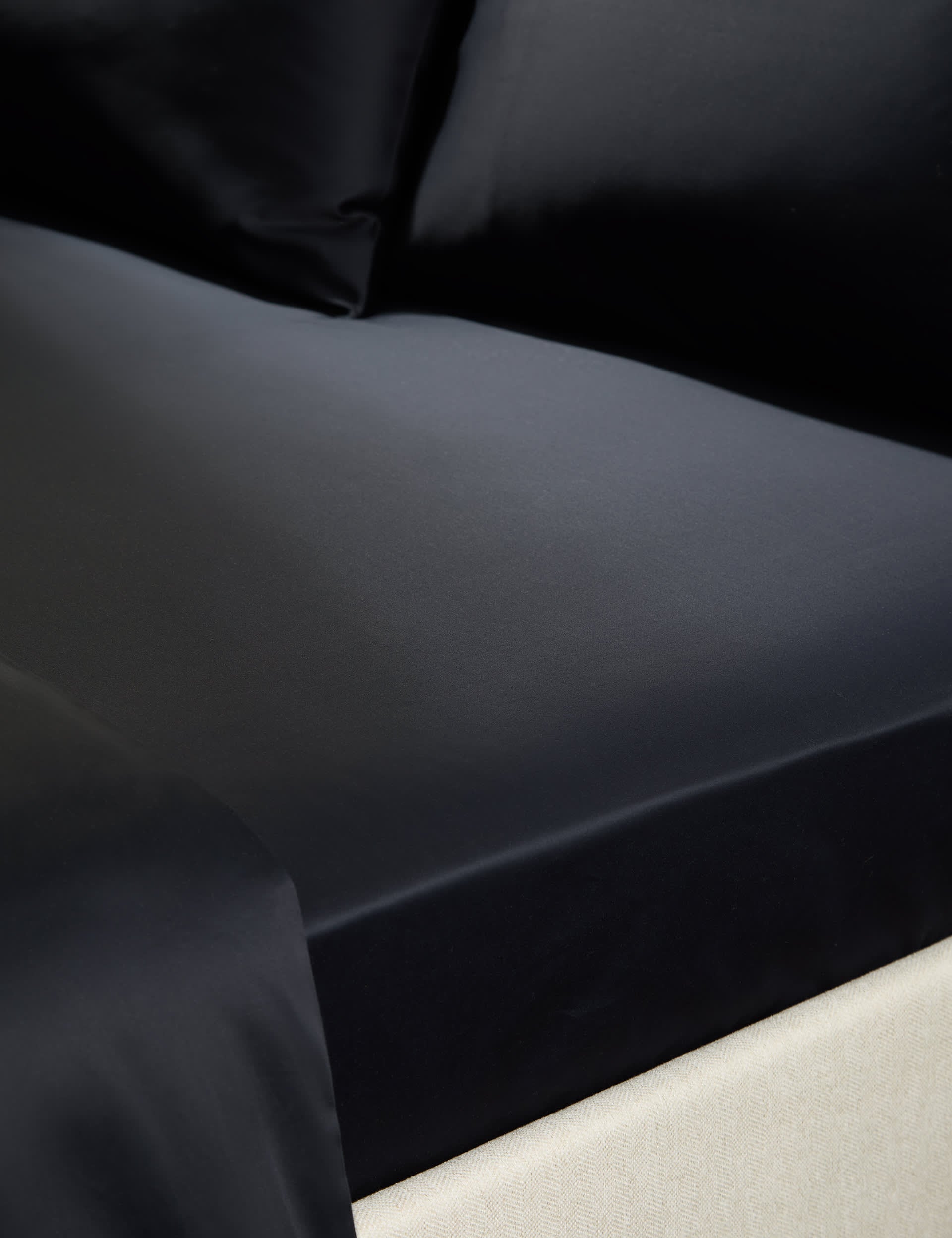 M&S Kelly Hoppen 500TC cotton sateen extra deep fitted sheet 38cm - British product