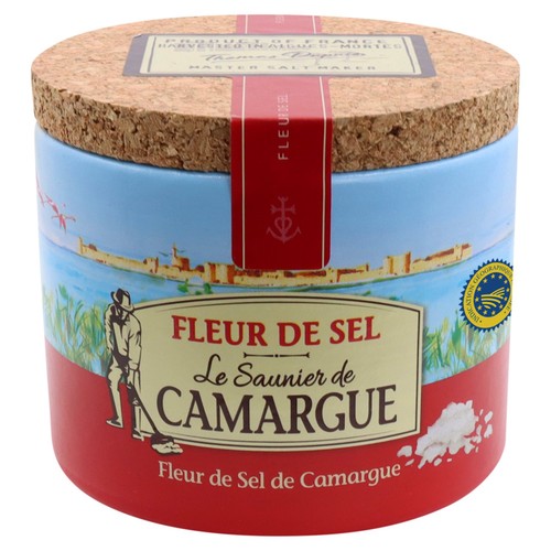 Saunier de Camargue Fleur de Sel sea salt 125g (British brand)