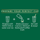 Starbucks Rich Black Iced Coffee Concentrate bottle - British product
