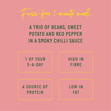 Jamie Oliver Smoky Chipotle Chilli vegan meal pouch (British brand)