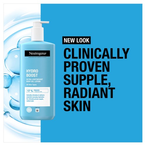 Neutrogena Hydro Boost Body Gel Cream 400ml, imported from the UK