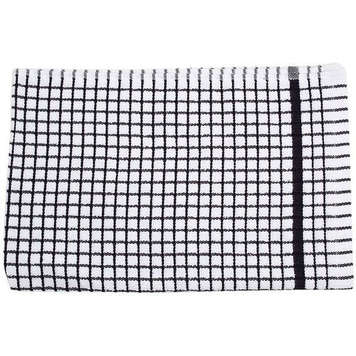 Samuel Lamont Poli-dri cotton tea towel in black, 70cm, imported from the UK