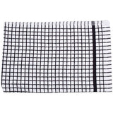 Samuel Lamont Poli-dri cotton tea towel in black, 70cm, imported from the UK