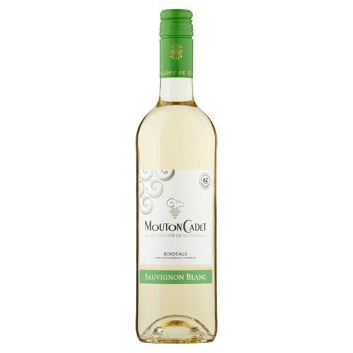 Mouton Cadet Sauvignon Blanc Bordeaux white wine 75cl, imported from the UK