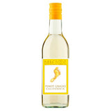 Barefoot Pinot Grigio white wine 187ml bottle - British product