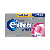 Wrigley's Extra sugarfree chewing gum white bubblemint 70g - British product