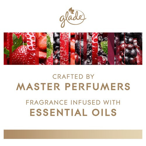 Glade Small Scented Candle, Bubbly Berry Splash