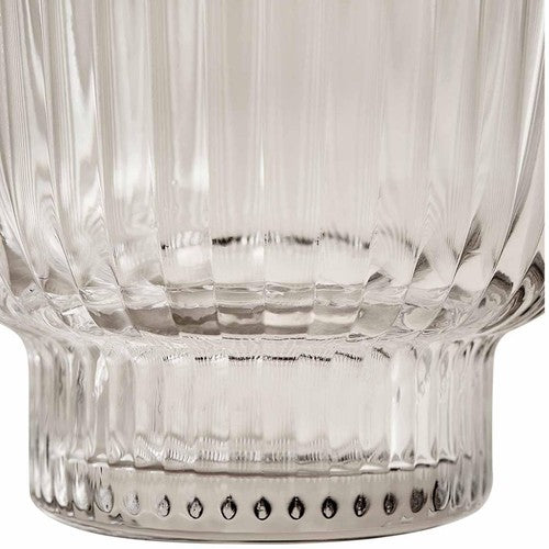 M&S ribbed glass dessert bowl, imported from the UK