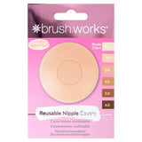 Brushworks reusable silicone nipple covers - British product