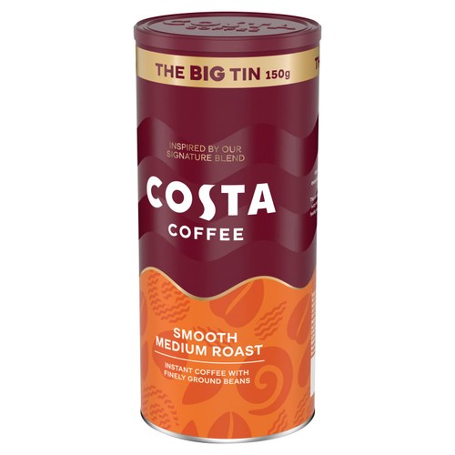Costa Premium Instant Smooth freeze-dried instant coffee 150g - British product