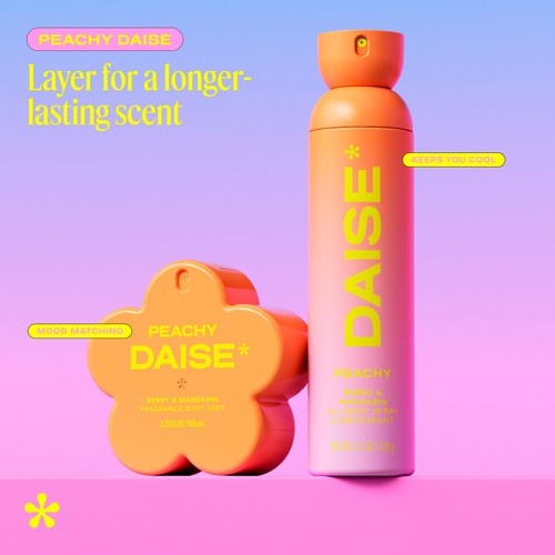 DAISE body mist Berry & Mandarin (British brand)