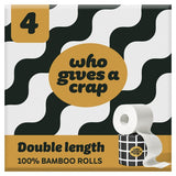 Who Gives A Crap Premium Bamboo toilet paper