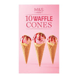 M&S continental style waffle cones 120g, imported from the UK