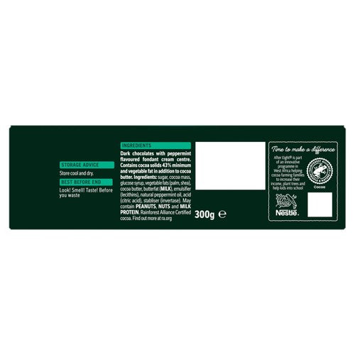 After Eight mint chocolate thins 300g box - British product