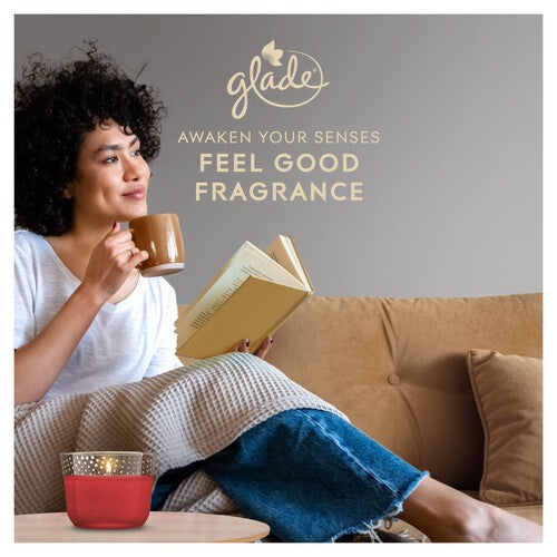 Glade Large Scented Candle, Peony & Cherry
