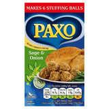 Paxo sage & onion stuffing mix 85g, imported from the UK