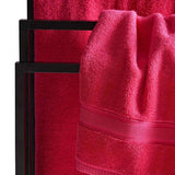 M&S Collection Ultimate Super Soft Pure Cotton Face Towels, Raspberry