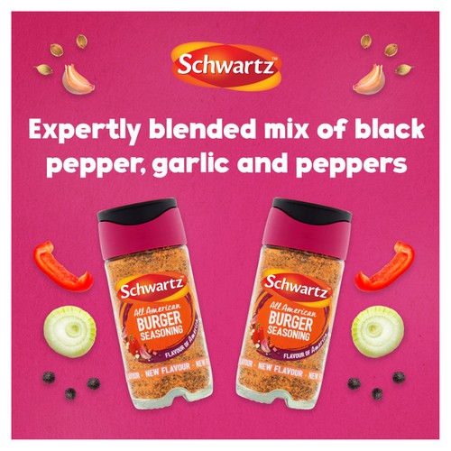Schwartz All American burger seasoning 48g (British brand)