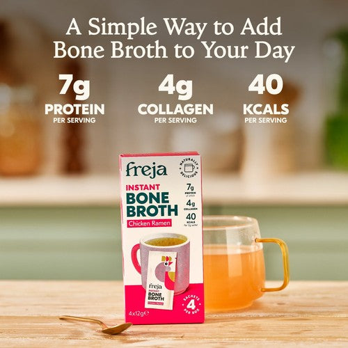 Freja instant chicken ramen bone broth - British product