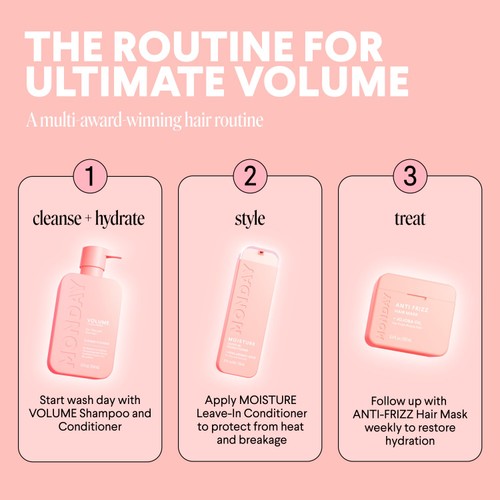 MONDAY Volume Shampoo 350ml, imported from the UK