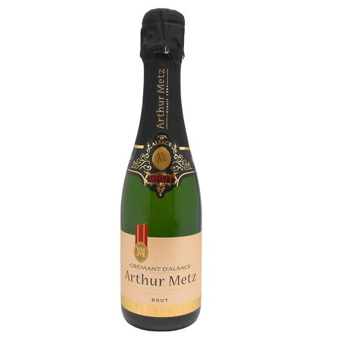 Arthur Metz Cremant d'Alsace Brut 37.5cl - British product