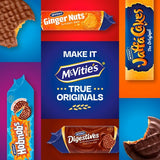McVitie's Ginger Nuts sweet biscuits 250g, imported from the UK