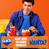 Fanta Zero Fruit Twist sugar free fizzy drink 8x330ml cans - British product