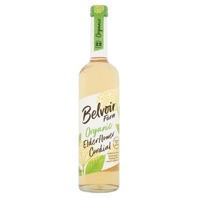 M&S Belvoir Organic Elderflower Cordial 500ml- Buy online at McGrocer