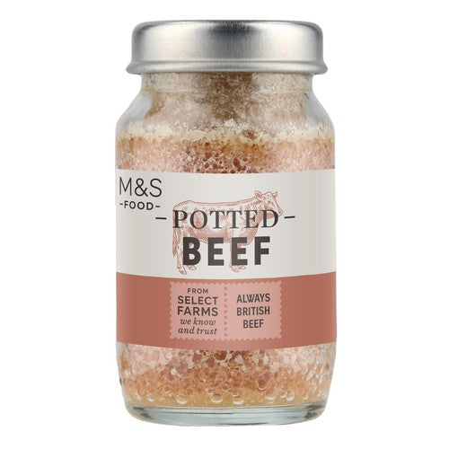 M&S potted beef 75g, imported from the UK