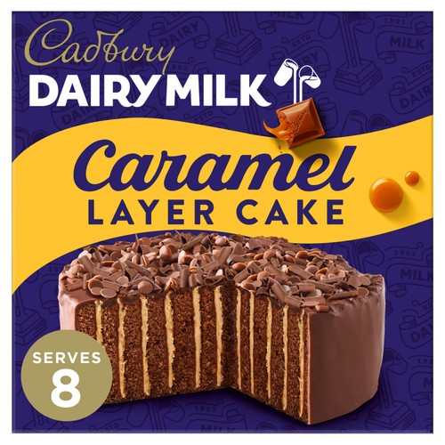 Cadbury caramel whole cake - British product