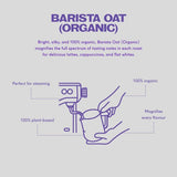 Minor Figures organic barista oat milk 1L, imported from the UK