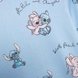 MS Girls Lilo  Stitch Pyjamas 10-11 Years Blue