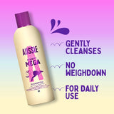 Aussie Mega White Strawberry shampoo 300ml - British product