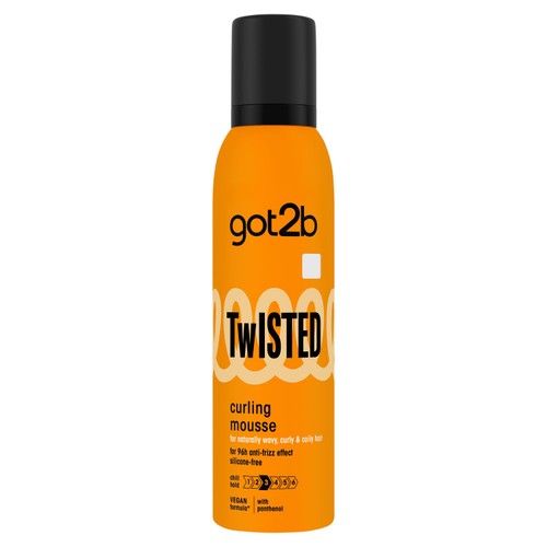 Schwarzkopf got2b Twisted Curling Mousse 250ml (British brand)