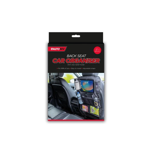 Autorev Back Seat Organiser 61x41cm - British product