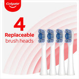 Colgate toothbrush heads Max White Soft pack of 4 - British product