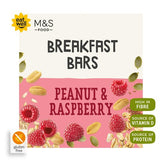 MS 4 Peanut and Raspberry Gluten Free Breakfast Bars