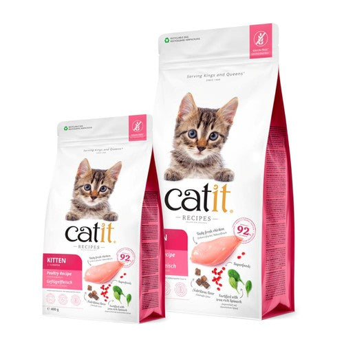 Catit Recipes kitten dry food poultry, UK version