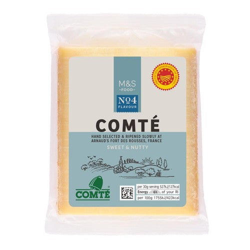 M&S Comté cheese 200g, imported from the UK
